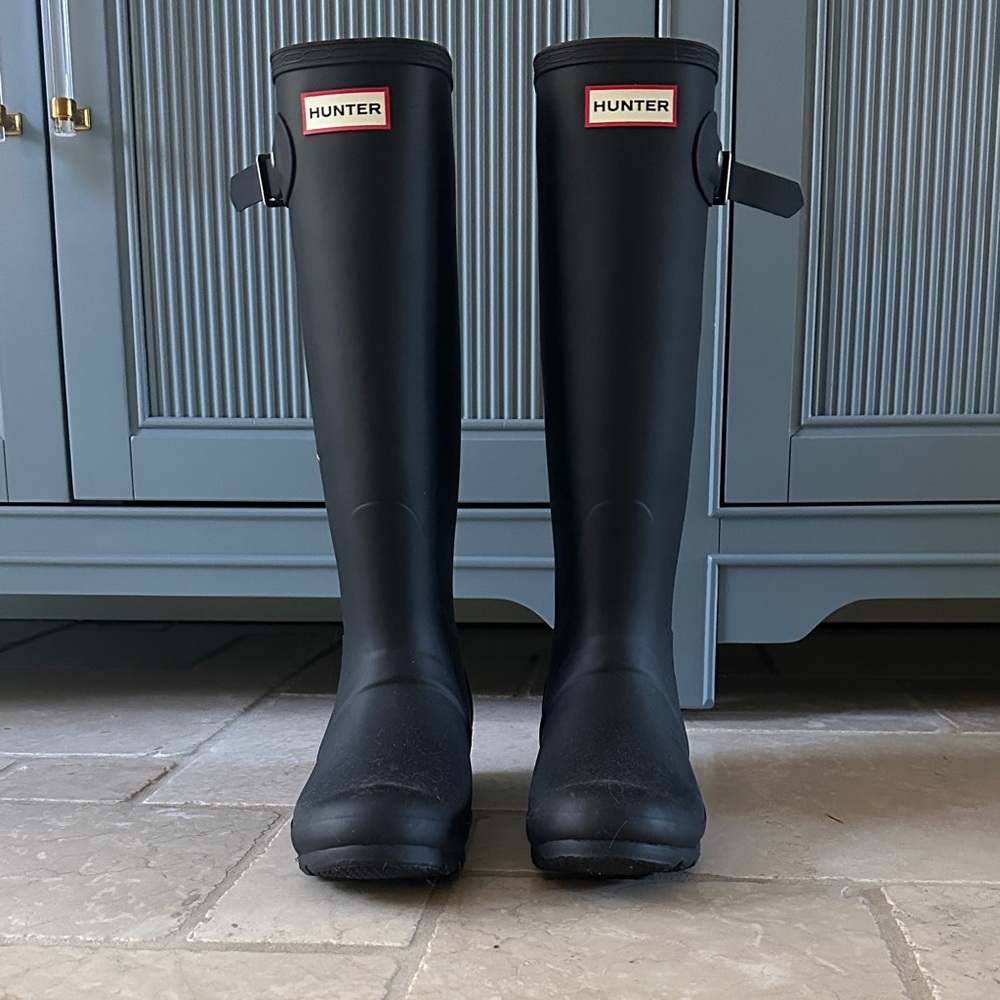 Hunter Black Women's Winter & Rain Boots